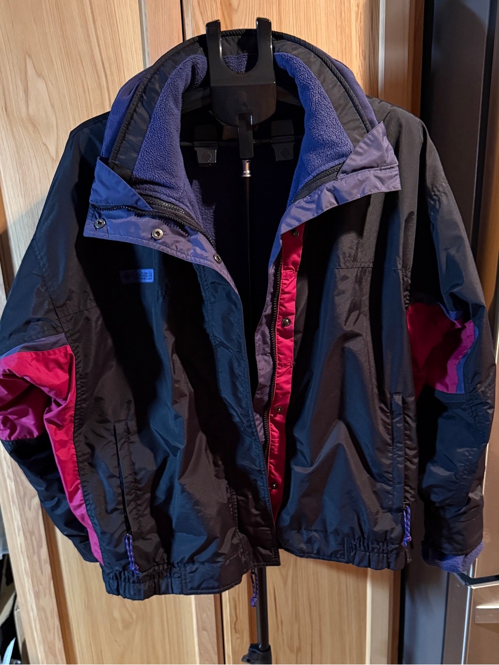 Vintage XL Columbia Bugaboo 3-in-1 Jacket with Fleece Liner Complete Set